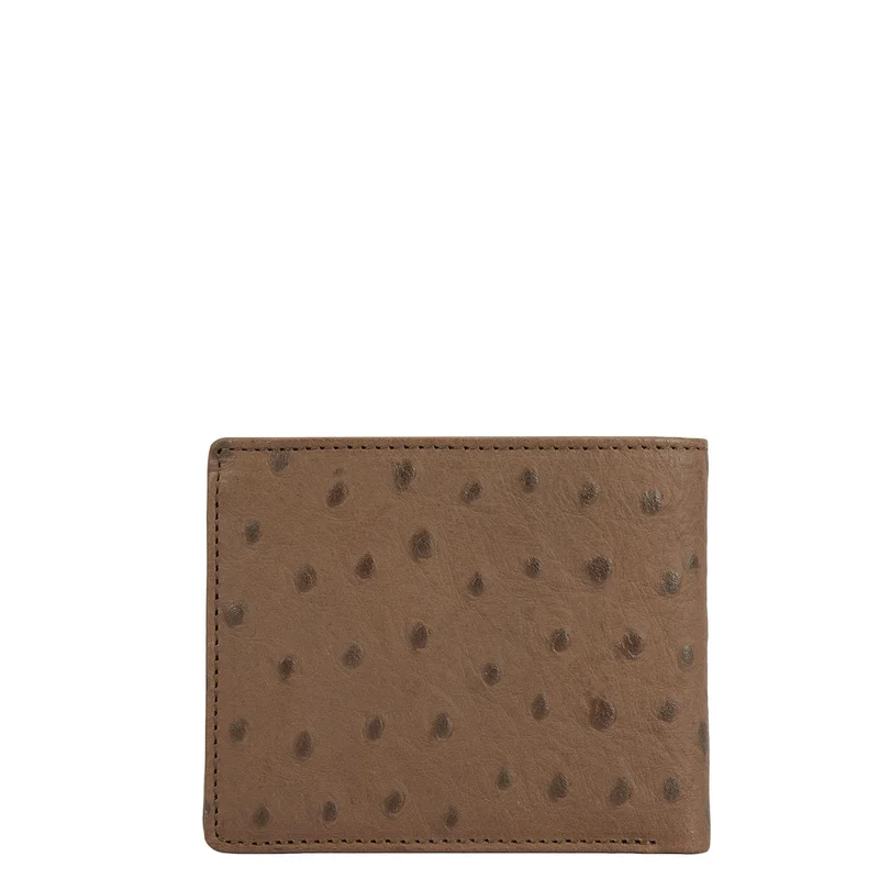 Da Milano Mocha Mocha Bifold Leather Mens Wallet for Men | Best Price UAE